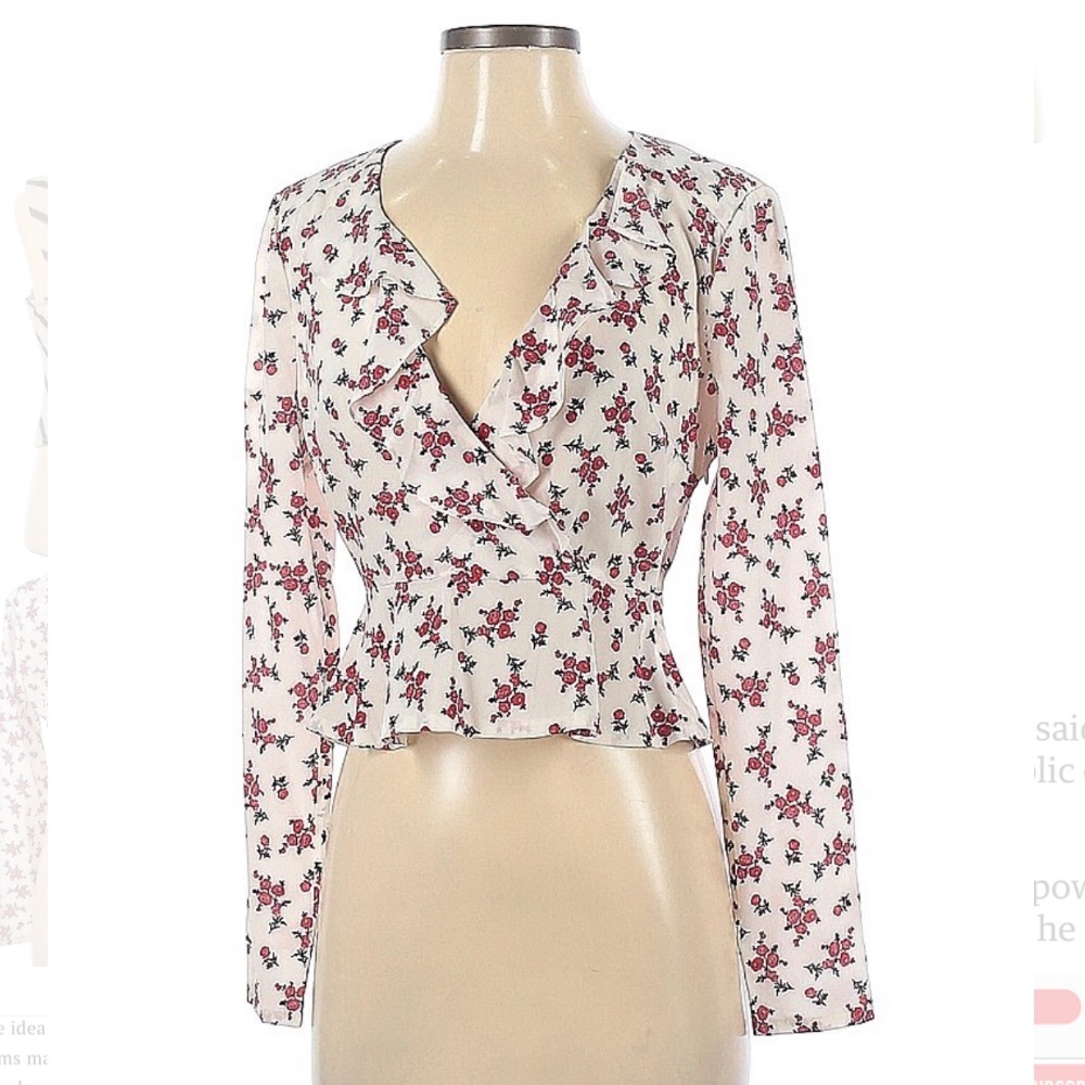 Intermix Silk Floral Blouse